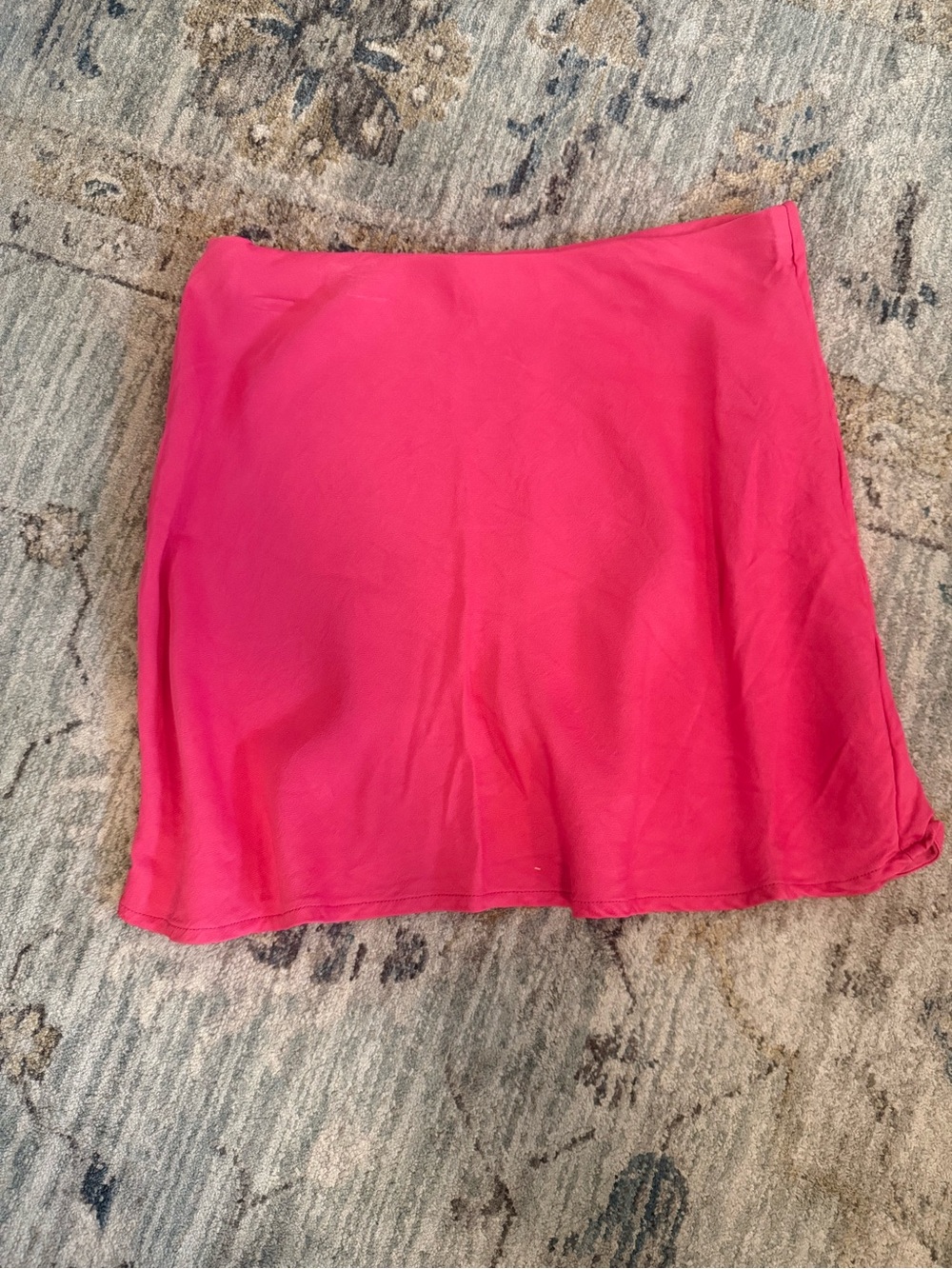 Anthropologie Hot Pink Mini Skirt